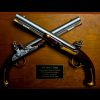 Harper's Ferry Pistol Wall Mounted Award